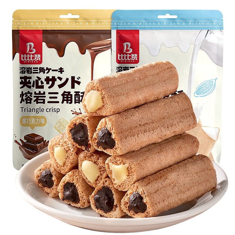 Lava Triangle Chocolate Filled Wafers White Chocolate Creamy Snack 100 g