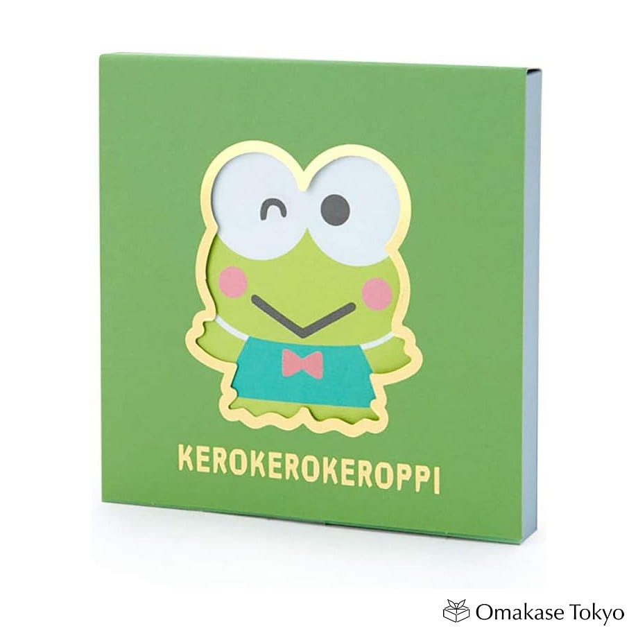 三丽鸥 Keroppi 便签本(脸部图案) 210 克