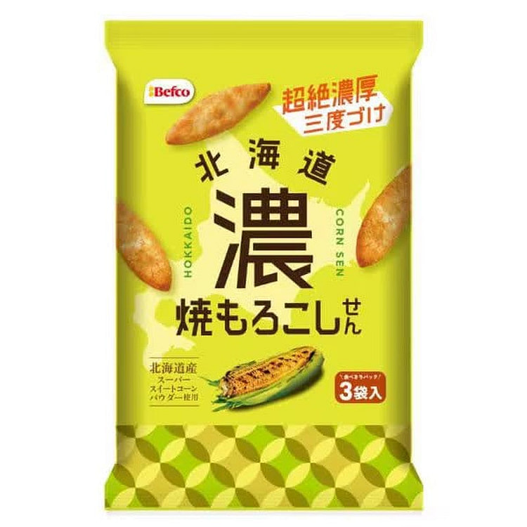 Kuriyama N Hokkaido Rich Corn Crackers 51g 1 each