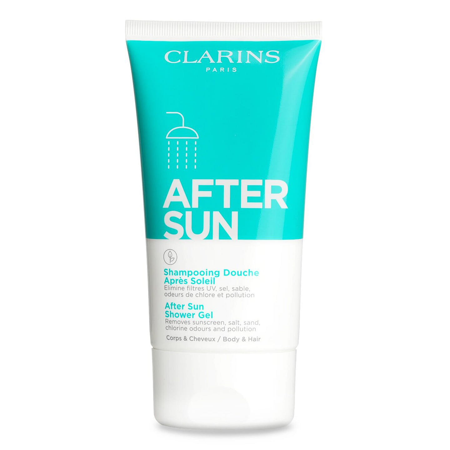 Clarins After Sun Shower Gel – for body and hair 150 ml