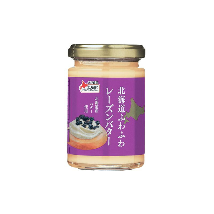 Bell Foods Hokkaido Fluffy Raisin Butter Jam 140g 1 bottle