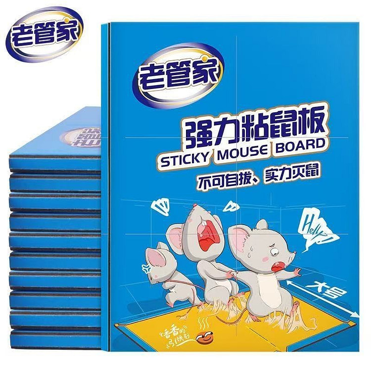 老管家老鼠贴强力粘鼠板3片装 3 份