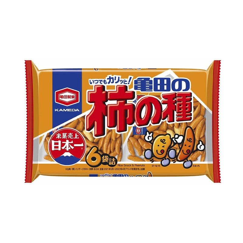 【柿の種】 Amazon.co.jp: 亀田製菓 亀田の柿の種 63g 6個セット