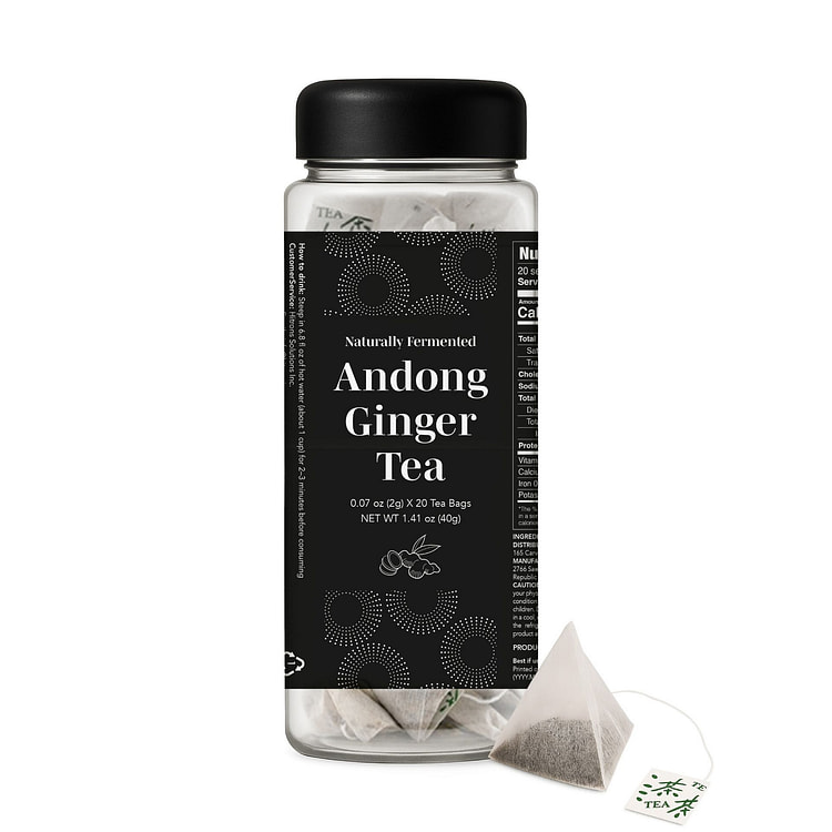 Fermented Andong Ginger Tea 0.07 oz (2g) X 20 Tea 0.07 oz