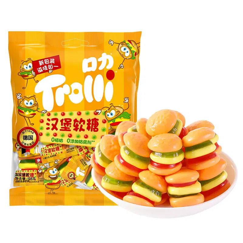 Oral hamburger gummy candy 108g 108 g