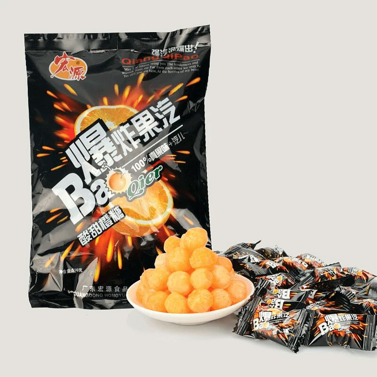 宏源爆炸果汽香橙味350g 350 克