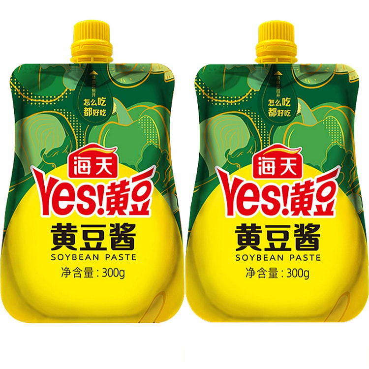 海天黄豆酱300g*2袋