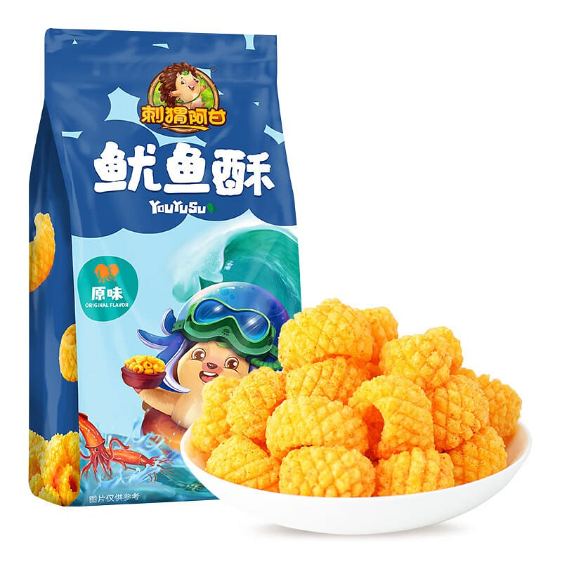 Hedgehog Agan Crispy Squid (Original Flavor) 160g 160 g