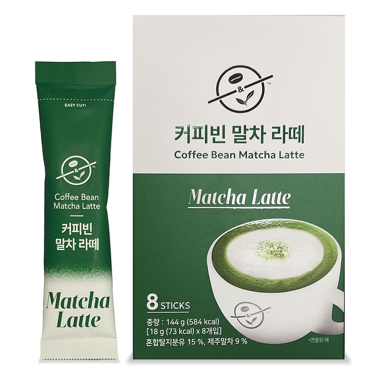 Coffee Bean Matcha Latte 8 pack