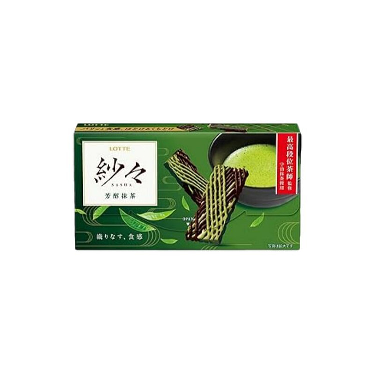 纱纱 宇治抹茶使用 网状芳醇抹茶巧克力 69g