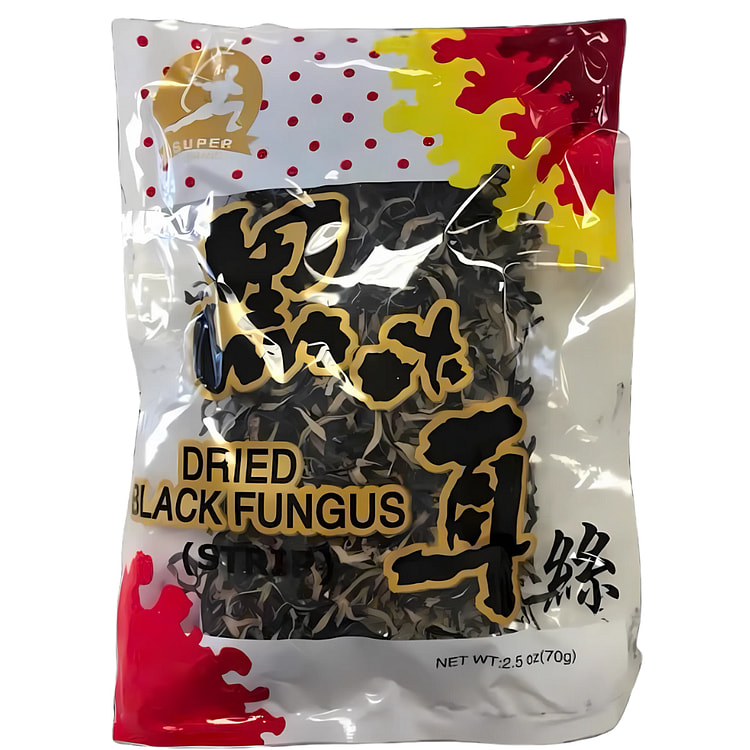 特级干黑木耳条 2.5oz