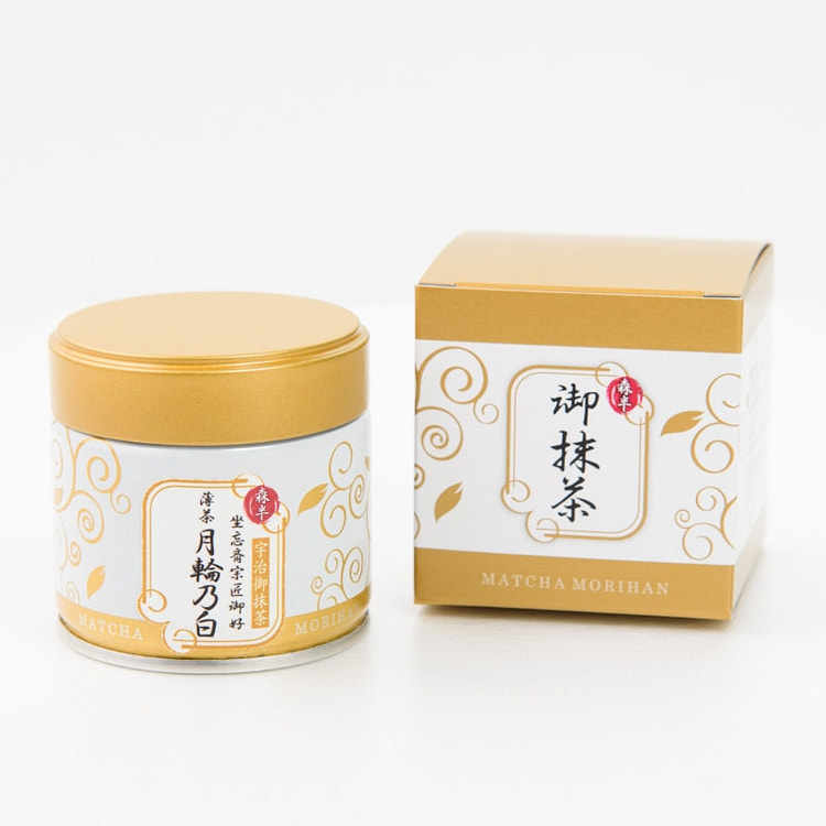 森半 高级罐装宇治抹茶粉 30g 月轮乃白