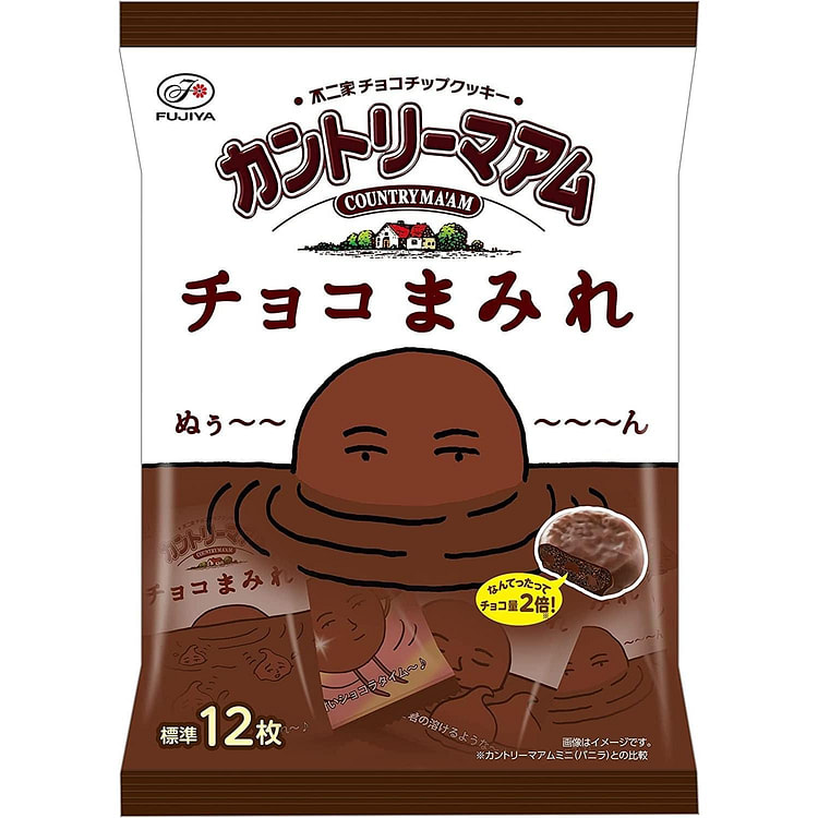 日本乡村妈妈巧克力饼干 FUJIYA 122g