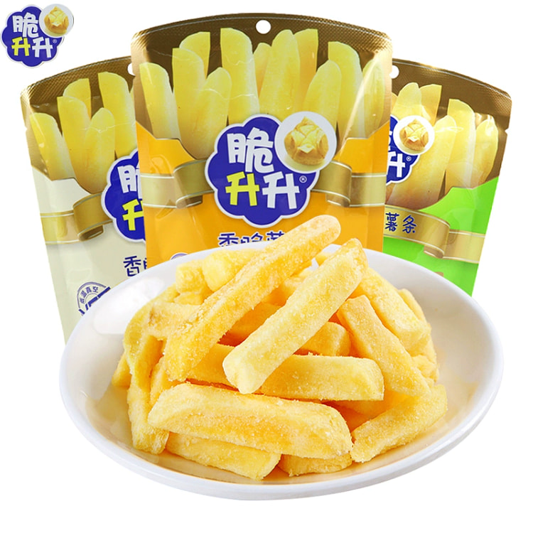 小茉莉极力推荐系列-脆升升薯条  蜂蜜黄油味 宿舍追剧解馋零食小吃 40g*1袋