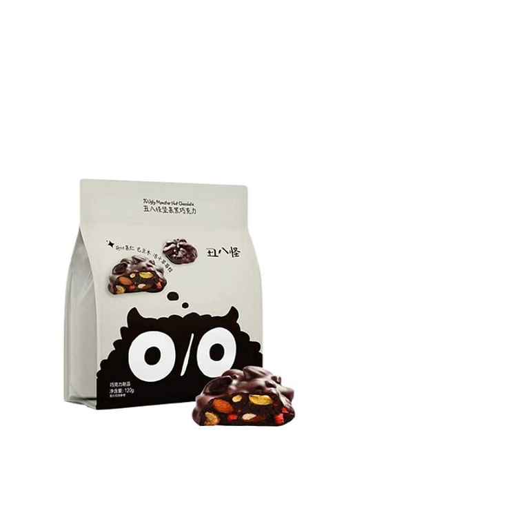丑八怪果仁黑巧克力120g*1袋 120 克