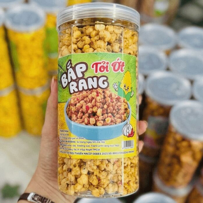 Crispy Roasted Corn with Garlic & Chili 350 g