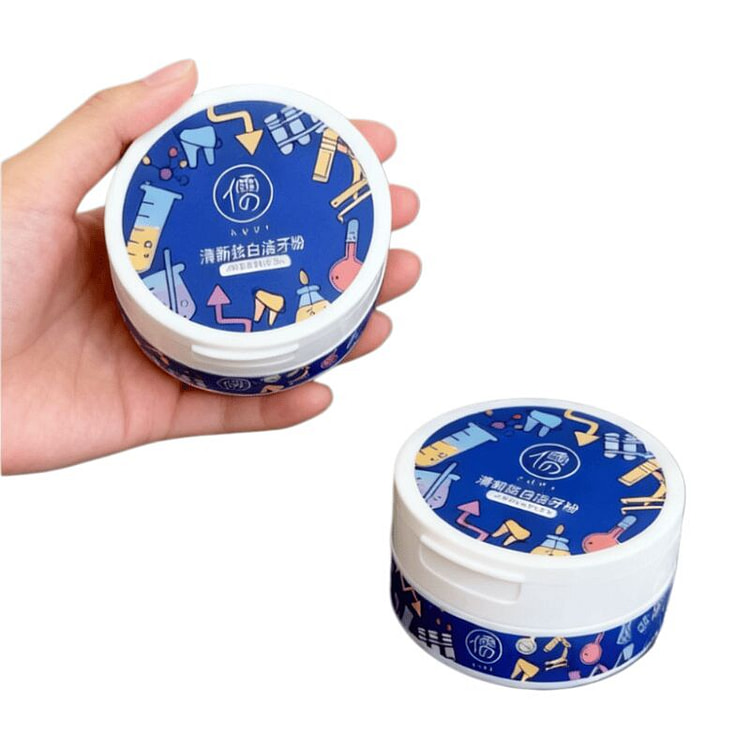 儒意  牙粉去牙黄烟渍口臭  50g*1罐 50 克