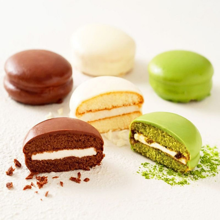 Kagetsudo marshmallow macaron cake 6 pieces