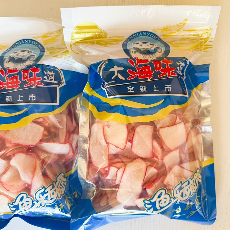 Charcoal Grilled Squid & Scallop Slices Snack 250g 250 g