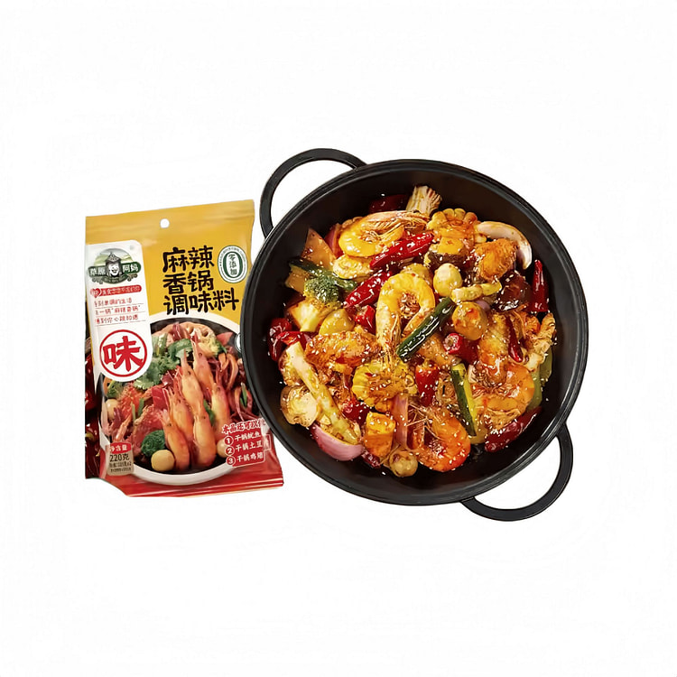 Spicy Hot Pot Base Mix 220g*1 Bag 220 g