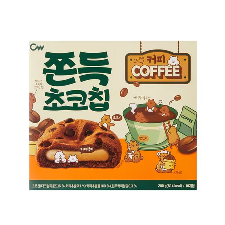 Chungwoo Chewy Chocochip Coffee 200g