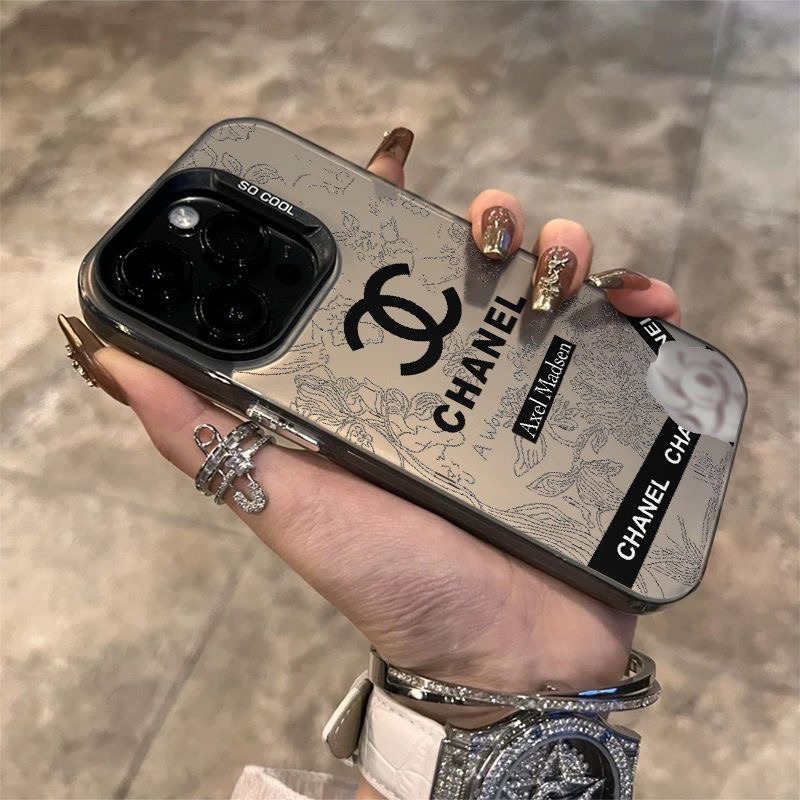 Get Chanel Camellia style phone case for iPhone 15 Pro Max