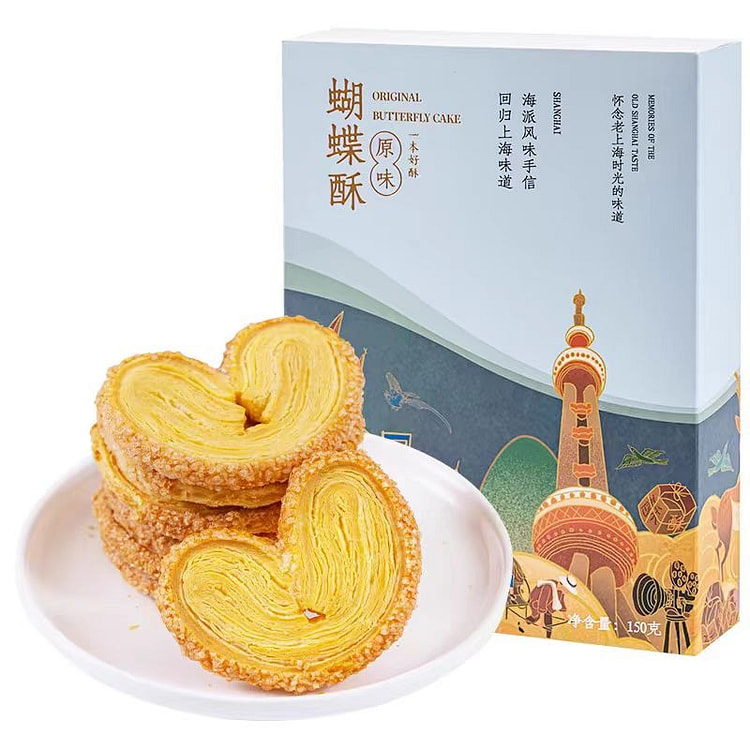 一本好酥 蝴蝶酥  150g*1盒