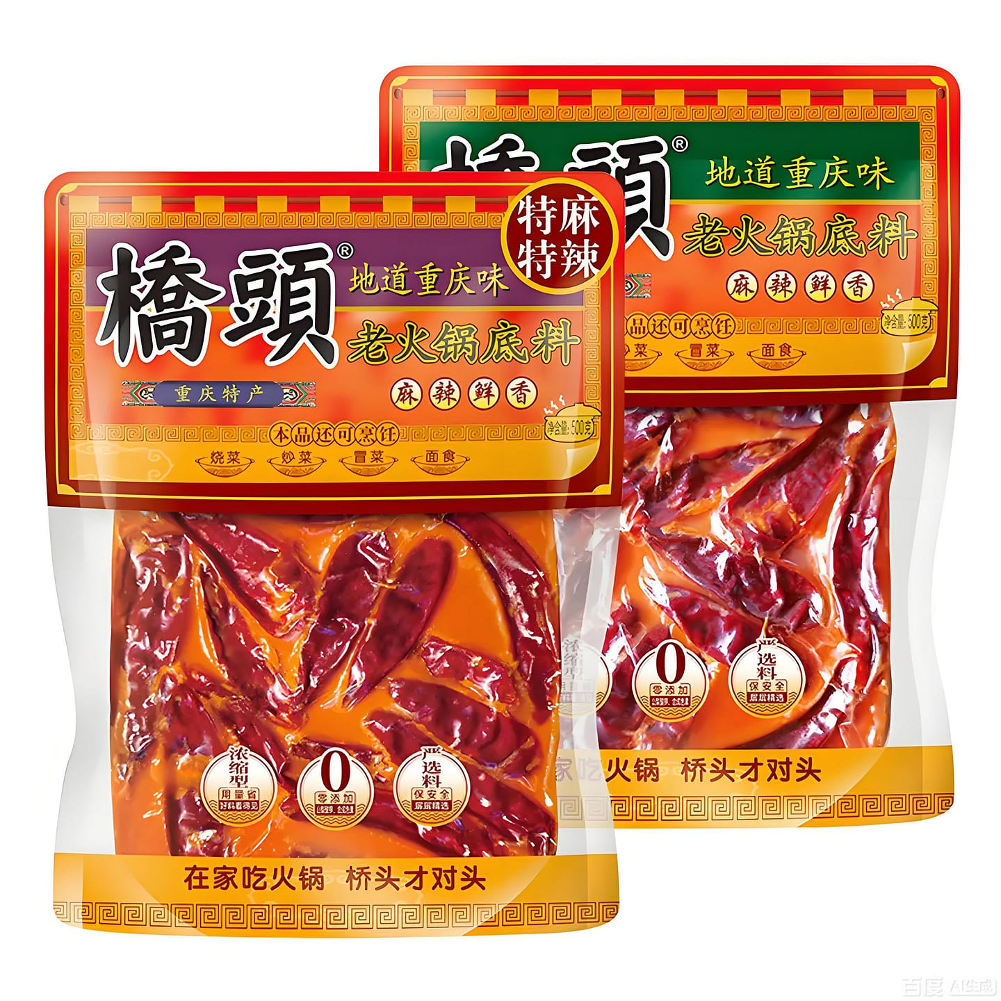 Qiaotou Hot Pot Base 500g*2 500 g