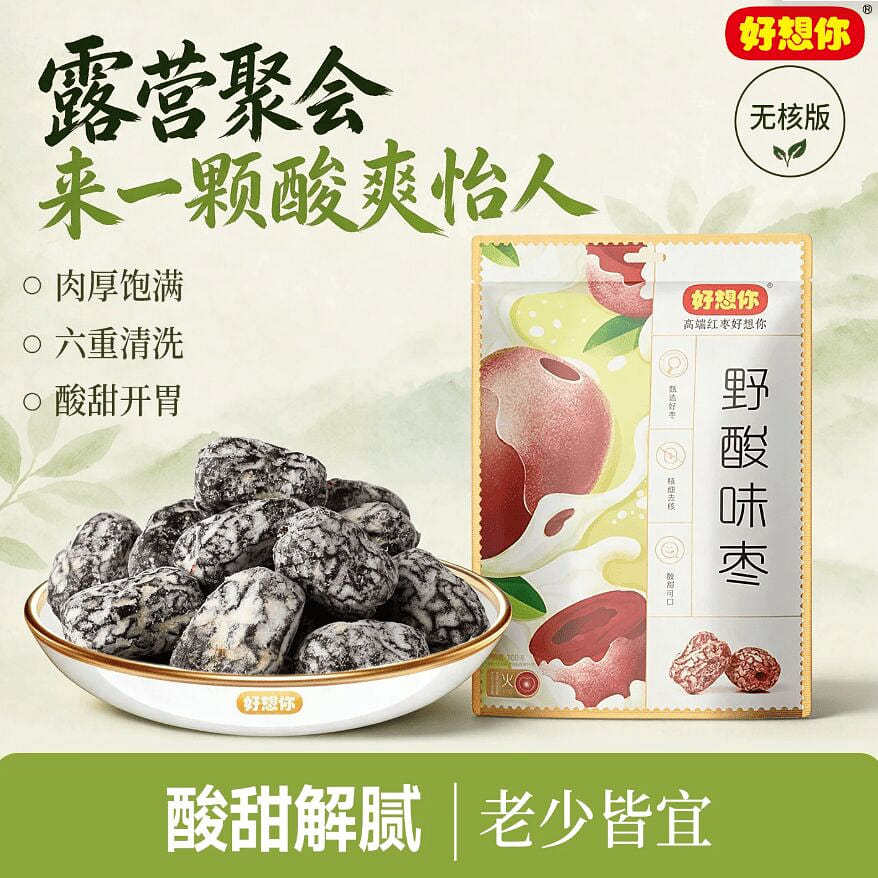 Miss you Wild Sour Jujube 160g*1 bag 160 g