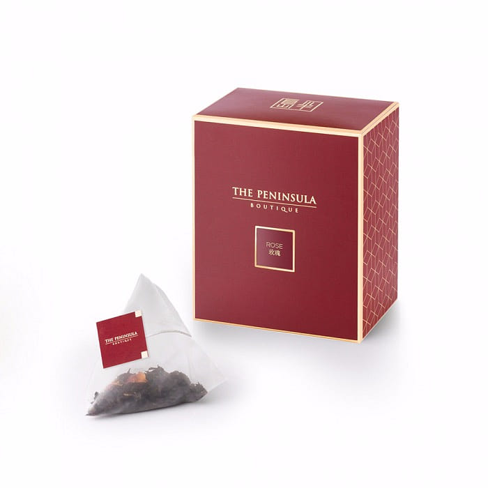 The Peninsula Boutique Rose Black Tea – 10 Tea Bags In Box 25 g