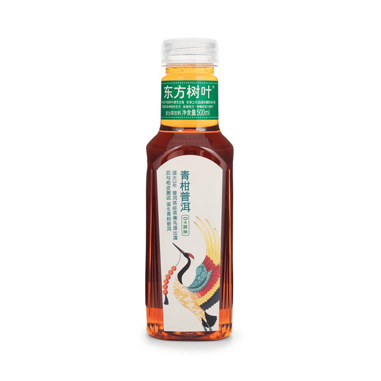 Oriental Leaf Green Mandarin Pu'er Tea 500ml 1 bottle (min 3)