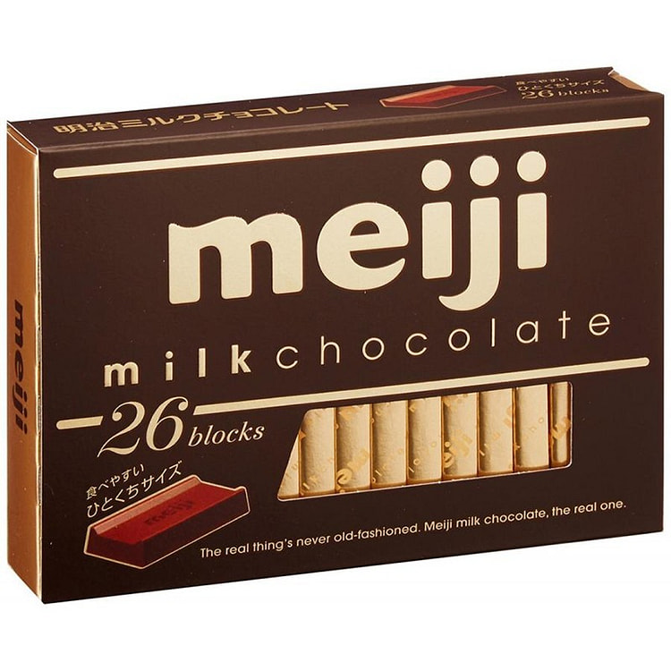 MEIJI Chocolate Extra Rich Milk Flavor 26 Pieces