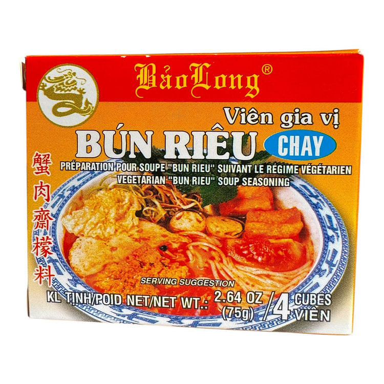 Bao Long-Vegetarian "Bun Rieu" Soup Seasoning 75 g (min 2)