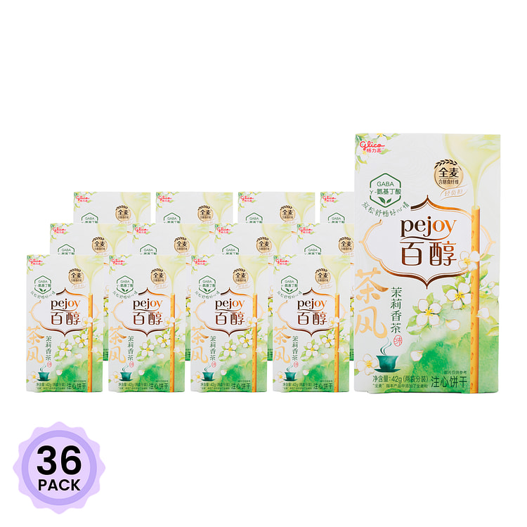 格力高 百醇茶风系列 茉莉香茶味 42 克*36 包