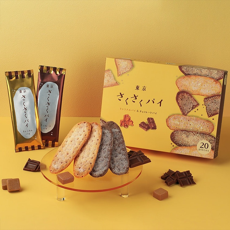 Tokyo ORAIKAN Caramel & Chocolate Flavored 20pcs 1 box