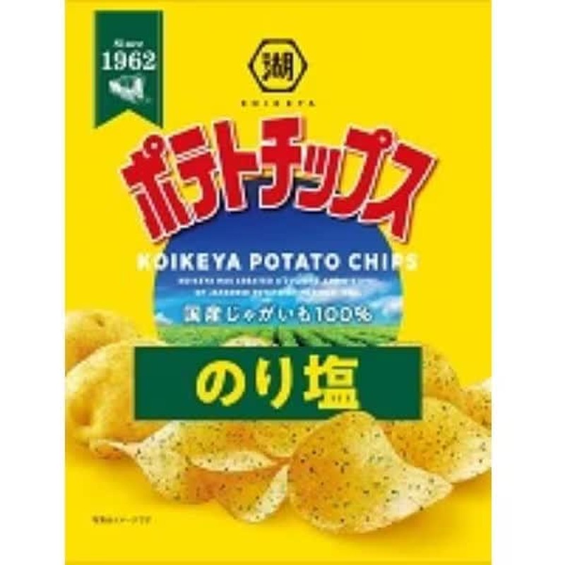Koikeya Potato Chips Seaweed 55g 1 each