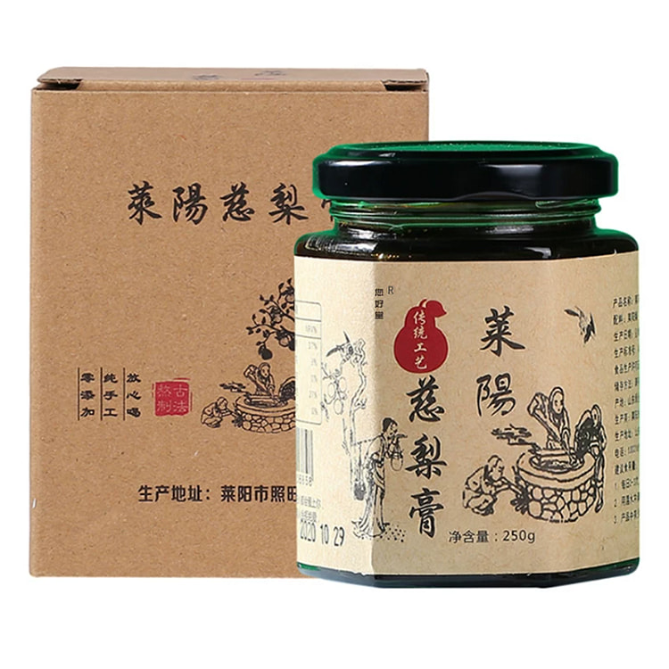 1 bottle of Laiyang pear syrup 250 g