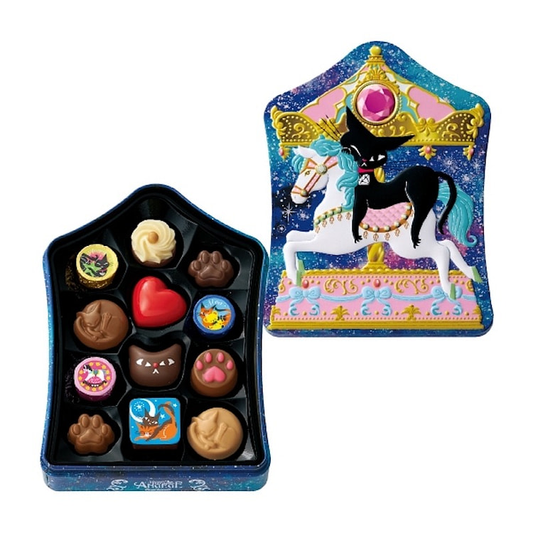 GONCHAROFF Valentine Kitten Unicorn Chocolate 12pc