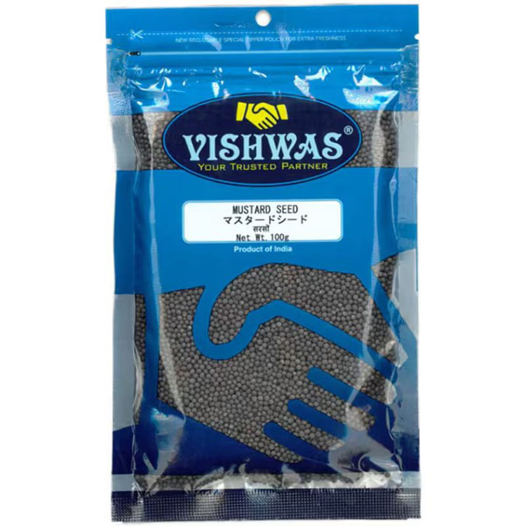 Vishwas Additive-Free Mustard Seeds 100g 1 each