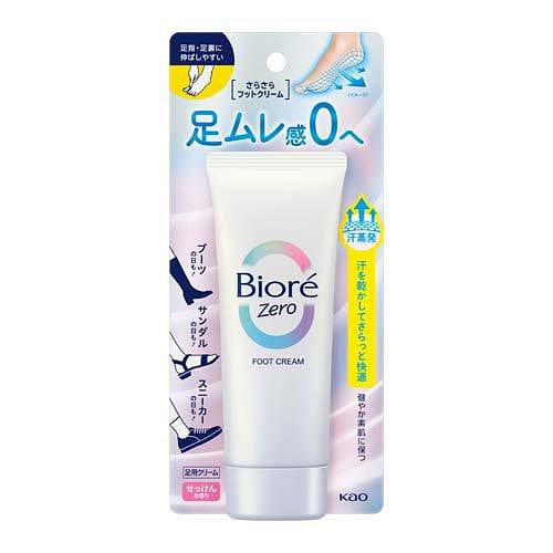 Kao Biore Smooth Foot Cream Soap Fragrance 70g 1 each
