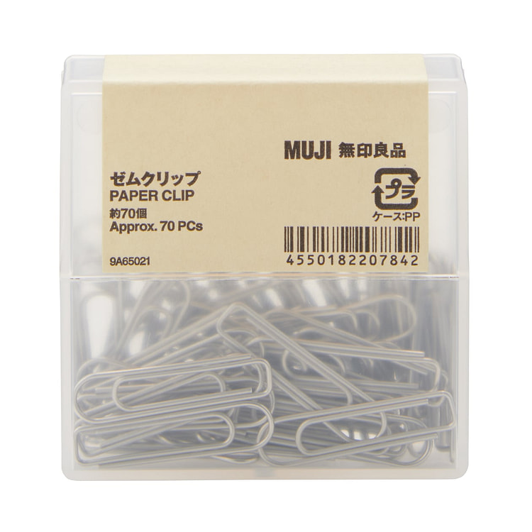 kẹp giấy muji 1 hộp