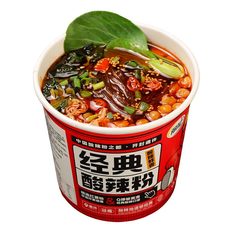 丽星（LIXING）100%纯红薯粉酸辣粉 130 克