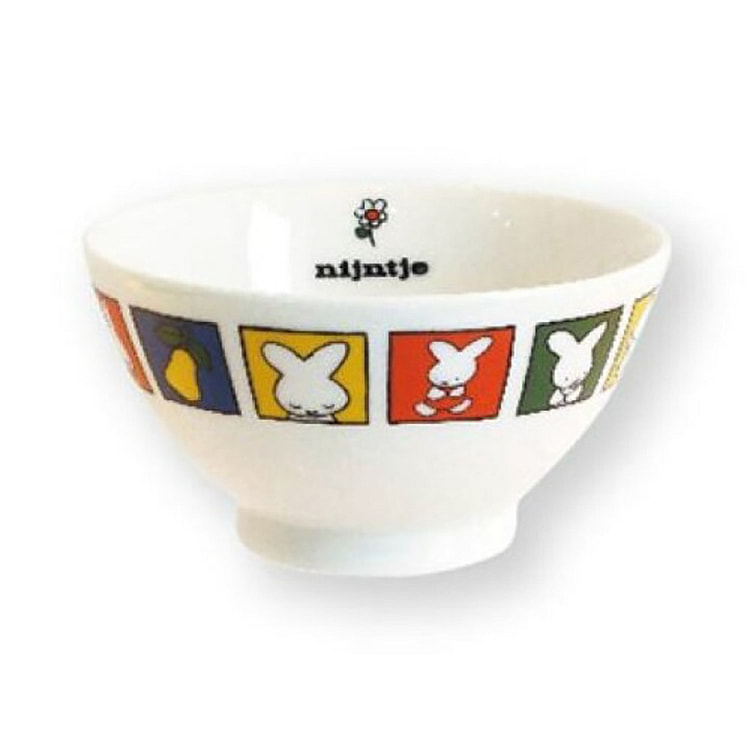 Nijntje miffy microwaveable ceramic rice bowl