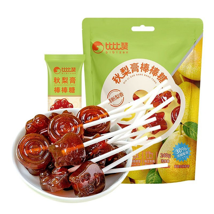 Bibizan Autumn Pear Syrup Candy 120g 120 g