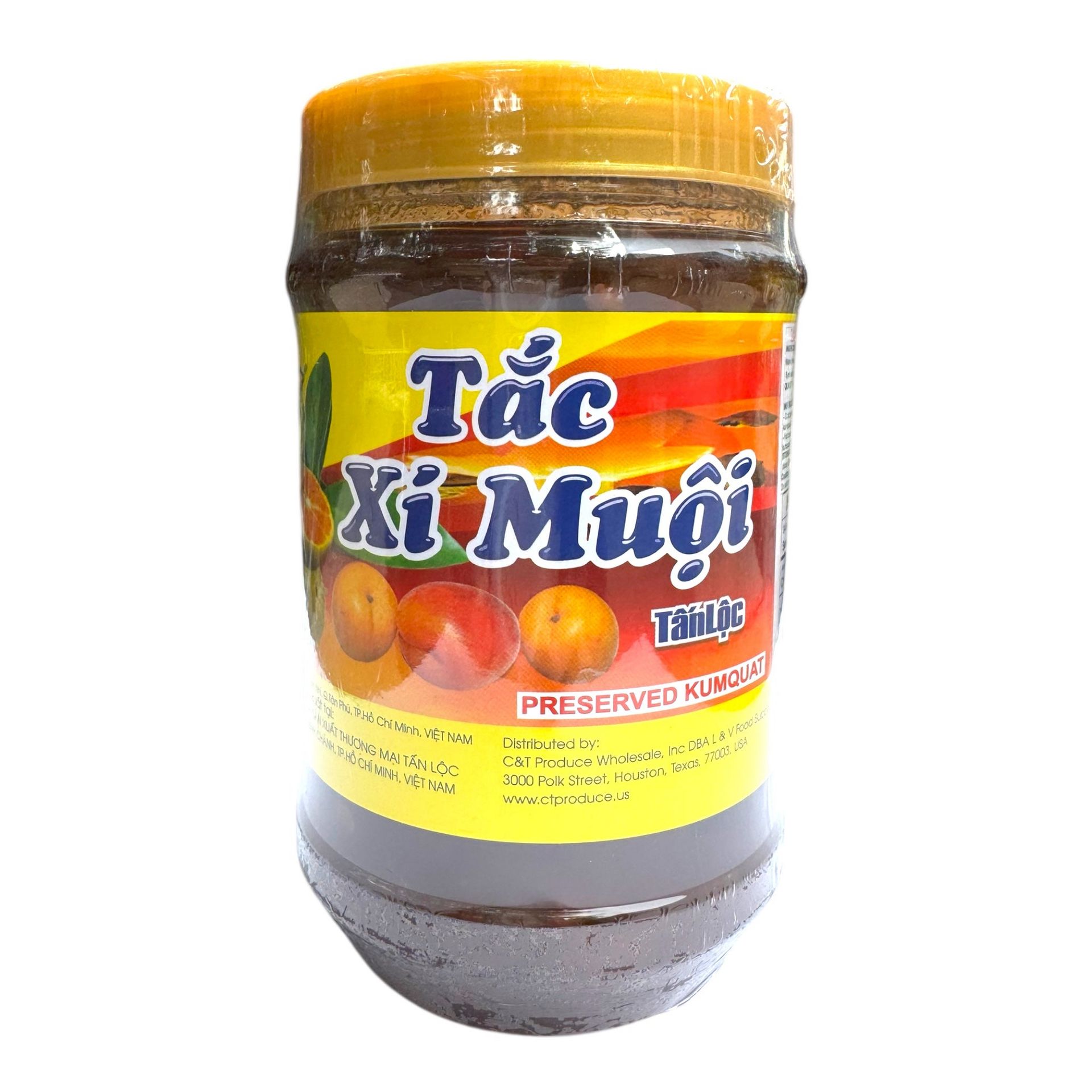 Tan Loc Preserved Kumquat Tac Xi Muoi 600 g