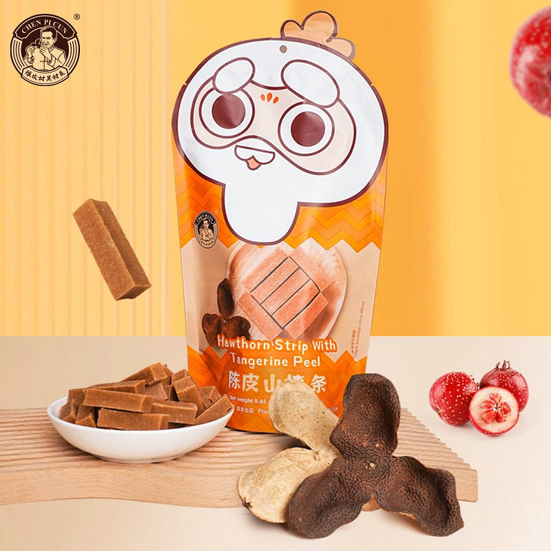 Tangerine Peel Hawthorn Strips 3bag package 268*3 804 g