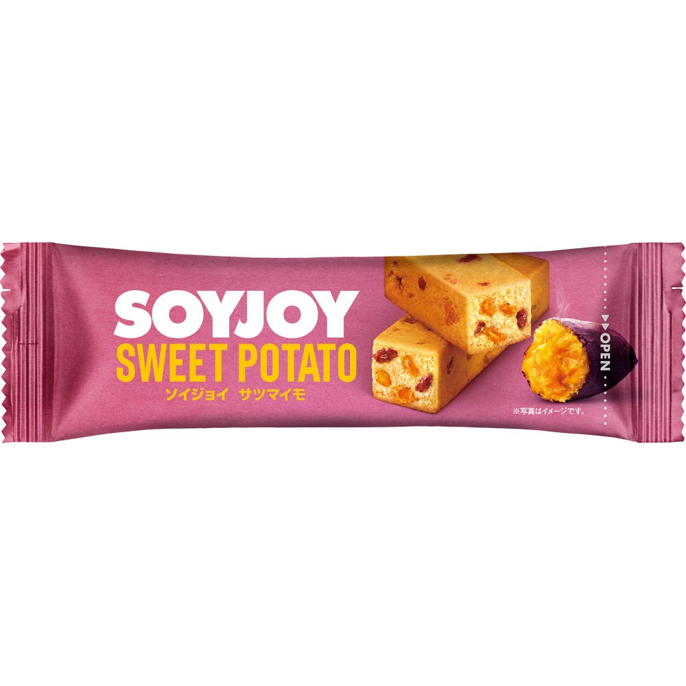 【日本直邮】日本本土 大塚SOYJOY Otsuka 大豆蛋白棒低卡代餐营养饼干能量棒 30g 红薯口味 1 份