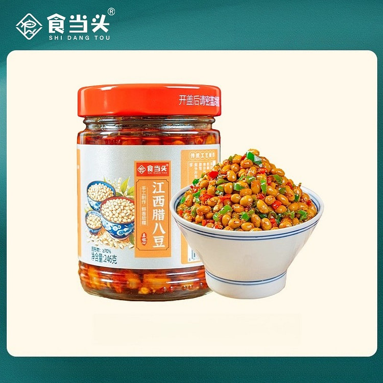 江西腊八豆246g*1瓶 246 克