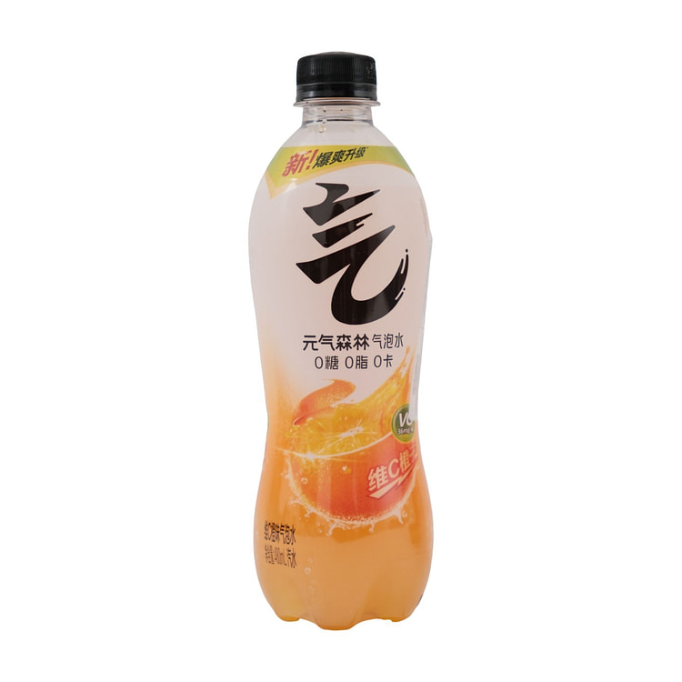 Genki Forest Vitamin C Orange Sparkling Water 1 bottle