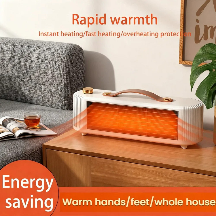 800W Portable Electric Space Heater Garage Hot Air 1 box
